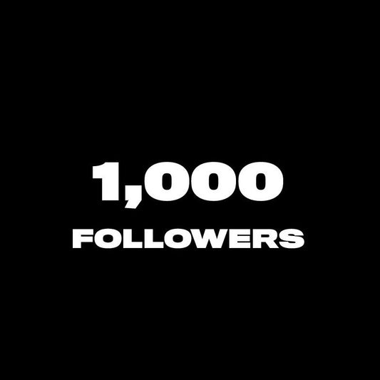 1,000 Instagram Followers